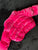 BARBIE. Hot Pink Velvet Puffer Jacket